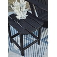 thumbnail image 5 of Signature Design by Ashley Outdoor Sundown Treasure HDPE End Table, Black, 5 of 5