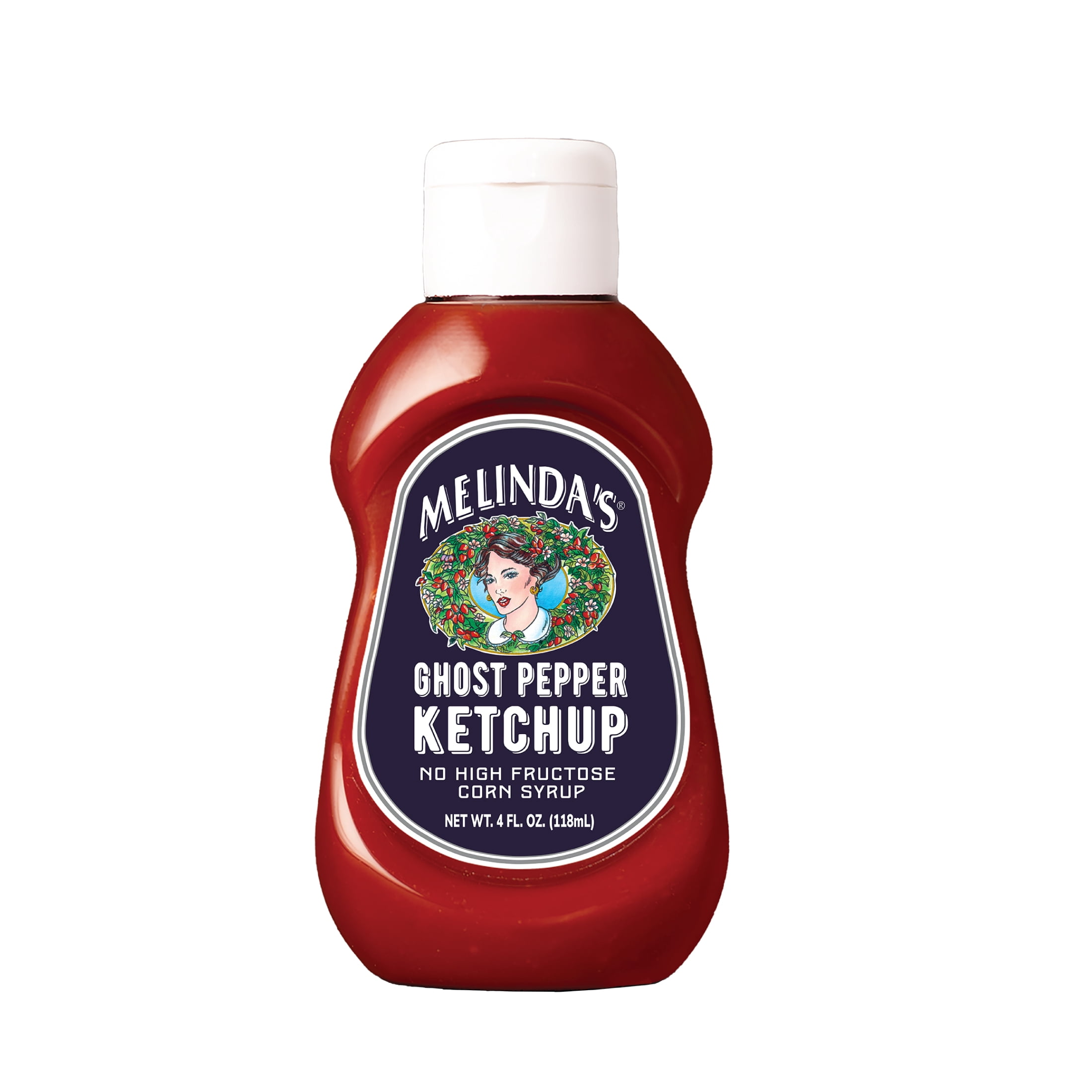 (3 pack) Melinda's Ghost Pepper Ketchup, Fiery Hot, All-Natural Ingredients