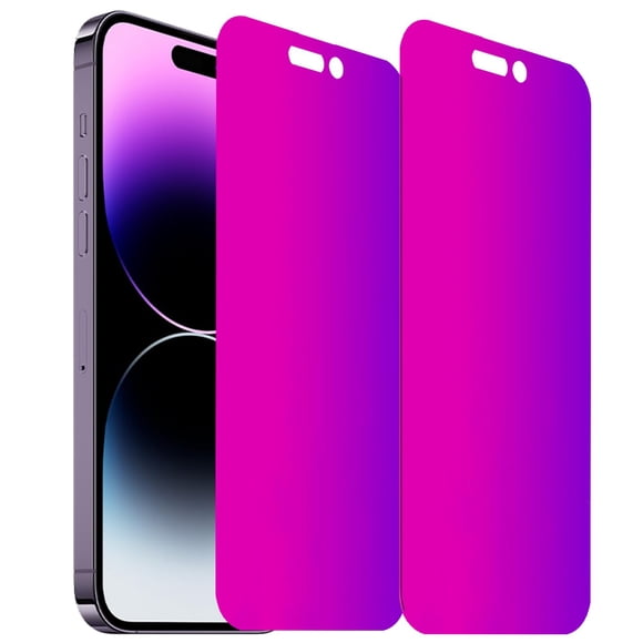 Protector de pantalla BWEDXEZ para iPhone 14 Pro Max 6,7" Antiluz azul