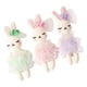 thumbnail image 5 of 3 uds pequeño conejito de peluche animales de peluche juguete conejo muñeca artesanías hacer adorno de conejo, 5 of 7