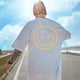 thumbnail image 2 of Camisetas de gran tamaño con estampado de sonrisa para hombres y mujeres, ropa de calle informal, moda Harajuku, ropa divertida y2k, Verano xuanjing  unisex, 2 of 2