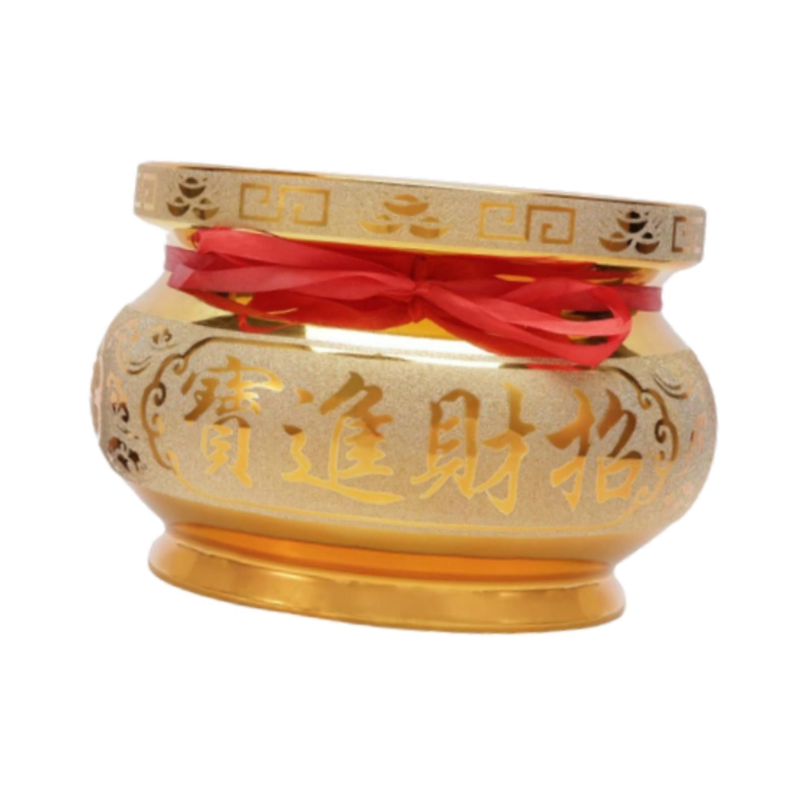 Zxpjkyu Ceramic Incense Burner Incense Holder Offering Bowl Ornament Decorative for Home