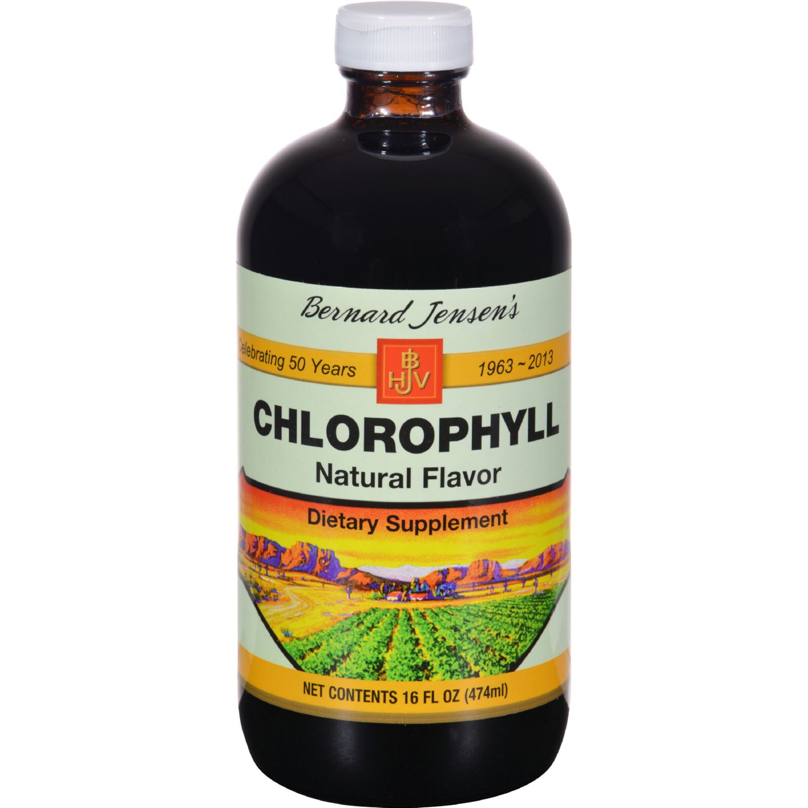 Bernard Jensen Chlorophyll Natural Liquid 16 fl oz