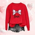 thumbnail image 1 of TaTaai Hoodies Shirts for Women Early Fall Long Sleeve Tops Vintage Graphic Outfits Tops Fashion Pullover Tees Gift, 1 of 4