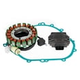 thumbnail image 2 of Estator magnético + rectificador de voltaje + junta para Yamaha YFM350 Grizzly 350 07-17, 2 of 12