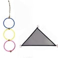 thumbnail image 2 of Versatile Interactive Playground Ring featuring Climbing Net for Small - Construction Including Hanging Hooks for Indoor and Outdoor Enrichment Toy, 2 of 3