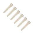 thumbnail image 4 of Clavijas de guitarra de hueso de res, 6 clavijas de guitarra, clavijas de puente de hueso de guitarra simples, clavijas de guitarra, artesanía superior Jadeshay A, 4 of 8