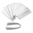 thumbnail image 4 of WORGEOUS 50Pcs Aluminum Plant Labels Metal Plant Tags Plant Markers Tree Tags Outdoor Garden Label, 4 of 8