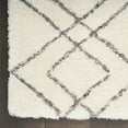 thumbnail image 4 of Nourison Luxurious Shag Modern Boho Ivory 5'3" x 7'3" Area Rug, Plush, Bedroom, Kitchen, Living Room, 4 of 8