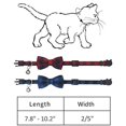 thumbnail image 2 of Collar para gatos con cierre de seguridad y cascabeles, collares para gatos con pajarita para niñas y gatitos, paquete de 2, 2 of 5