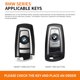 thumbnail image 4 of Funda de aleación de zinc para llave inteligente de coche, accesorio para llavero, para BMW F20, F30, G20, F31, F34, F10, G30, F11, X3, F25, X4, I3, M3, M4, serie 1, 3 y 5, 4 of 5