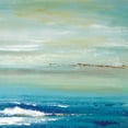 thumbnail image 2 of Tava Studios 12x12 White Modern Wood Framed Museum Art Print Titled - Distant Horizon Detail, 2 of 4