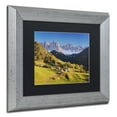 thumbnail image 3 of Trademark Fine Art 'Down in the Valley' Canvas Art by Michael Blanchette Photography, Black Matte, Silver Frame, 3 of 4