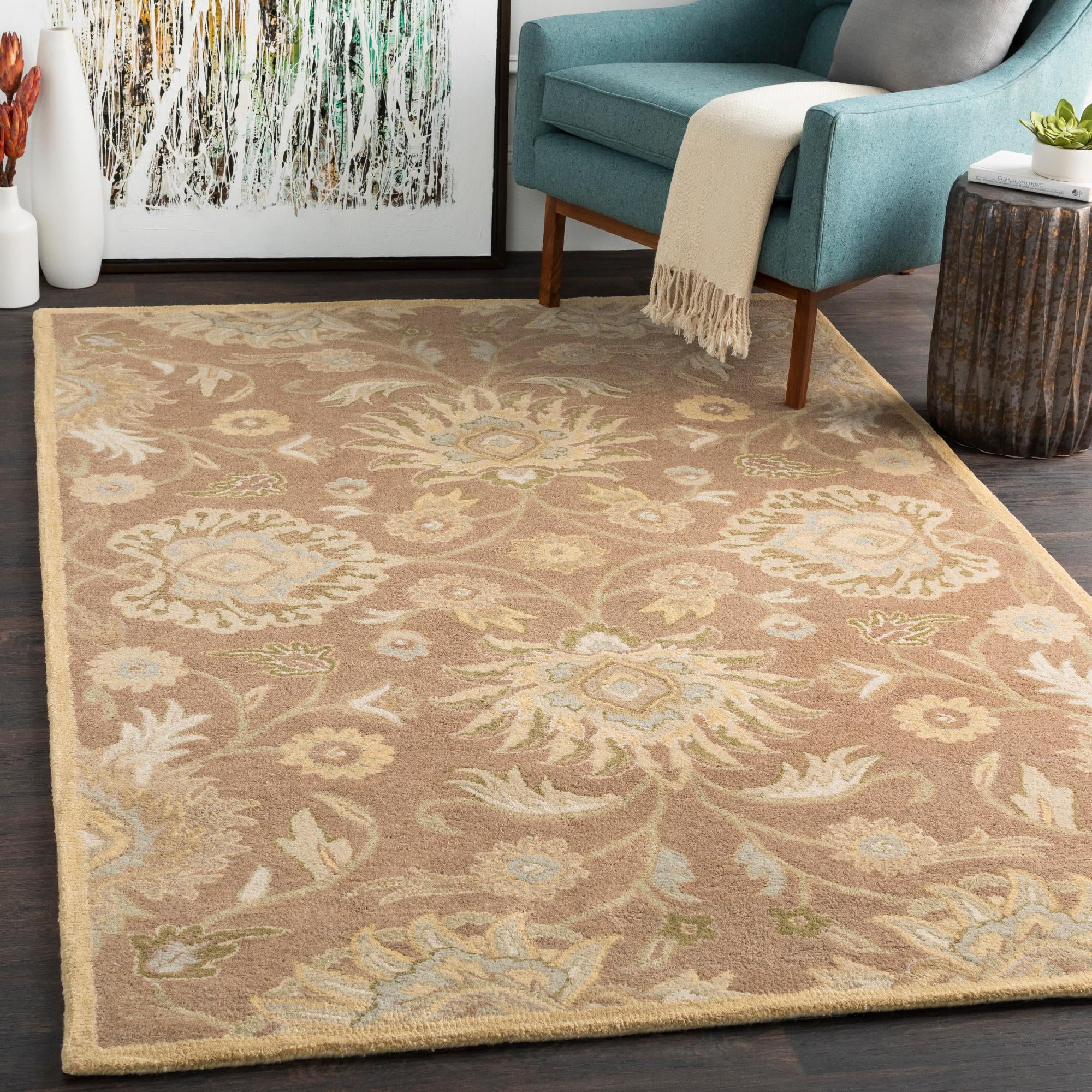 Mark&Day Area Rugs, 10x14 Eckville Traditional Camel Area Rug (10' x 14