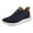 Blue, variant on SUYSTEX Men's Fashion Dress Sneakers Casual Walking Shoes Hands Free Slip-On Sneakers Business Comfortable Lightweight Mesh Oxford Dress Shoes