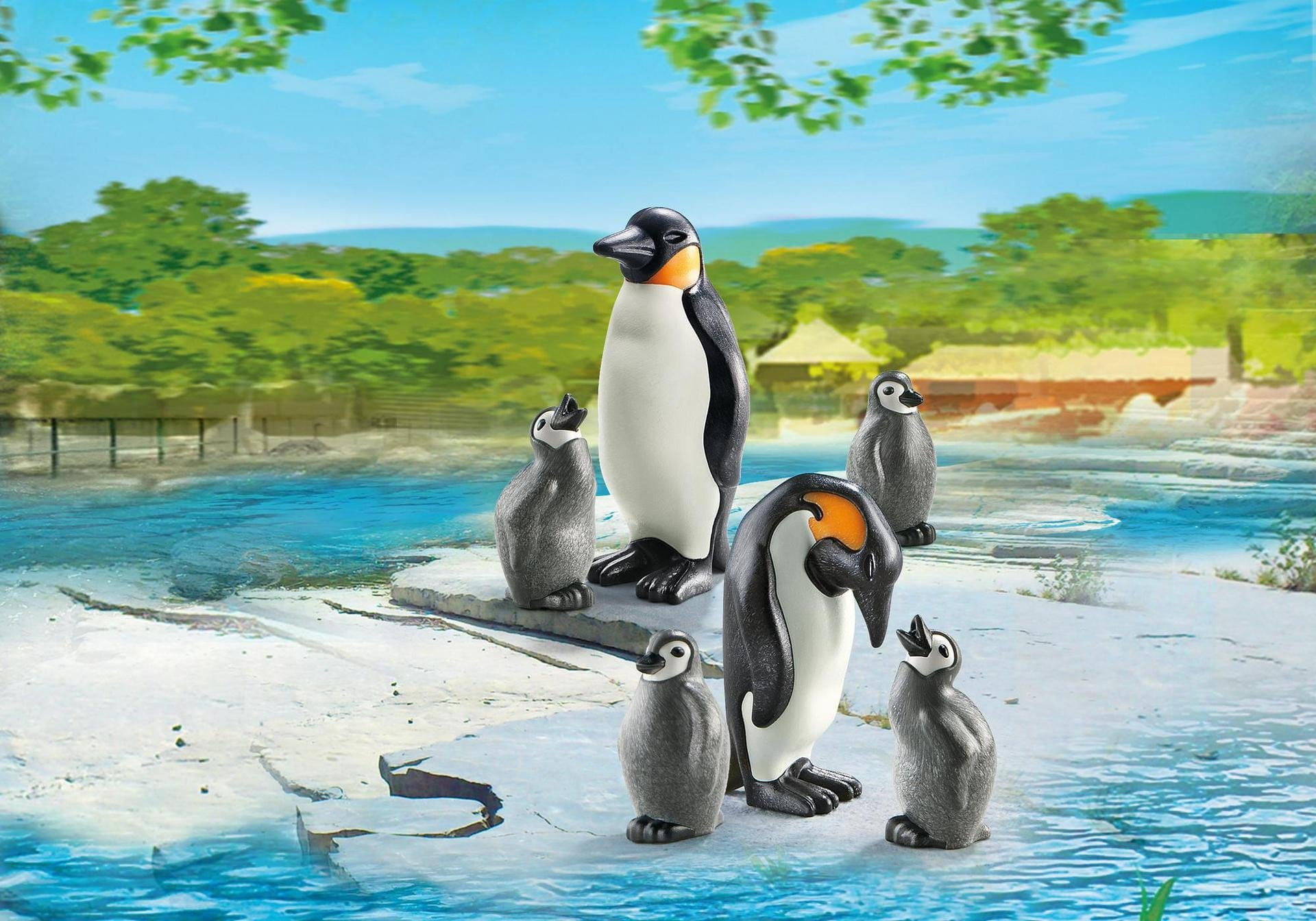 playmobil penguin family