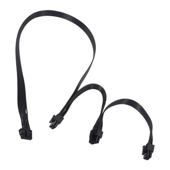 Efficient 12VHPWR To 1/2/3 8Pin Extension Cord 8Pins GPU Power Supply Cable For Compatible Systems