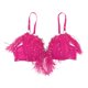 thumbnail image 2 of Sujetador Para Danza Del Vientre Con Lentejuelas Brillantes Y Borlas En La Parte Superior Party Club Rose Red Sunnimix Sujetador de danza del vientre para mujer, 2 of 8