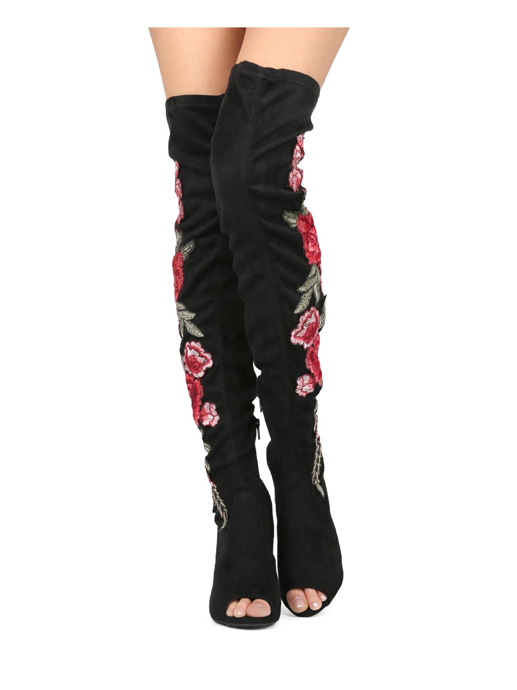 wild diva knee high boots