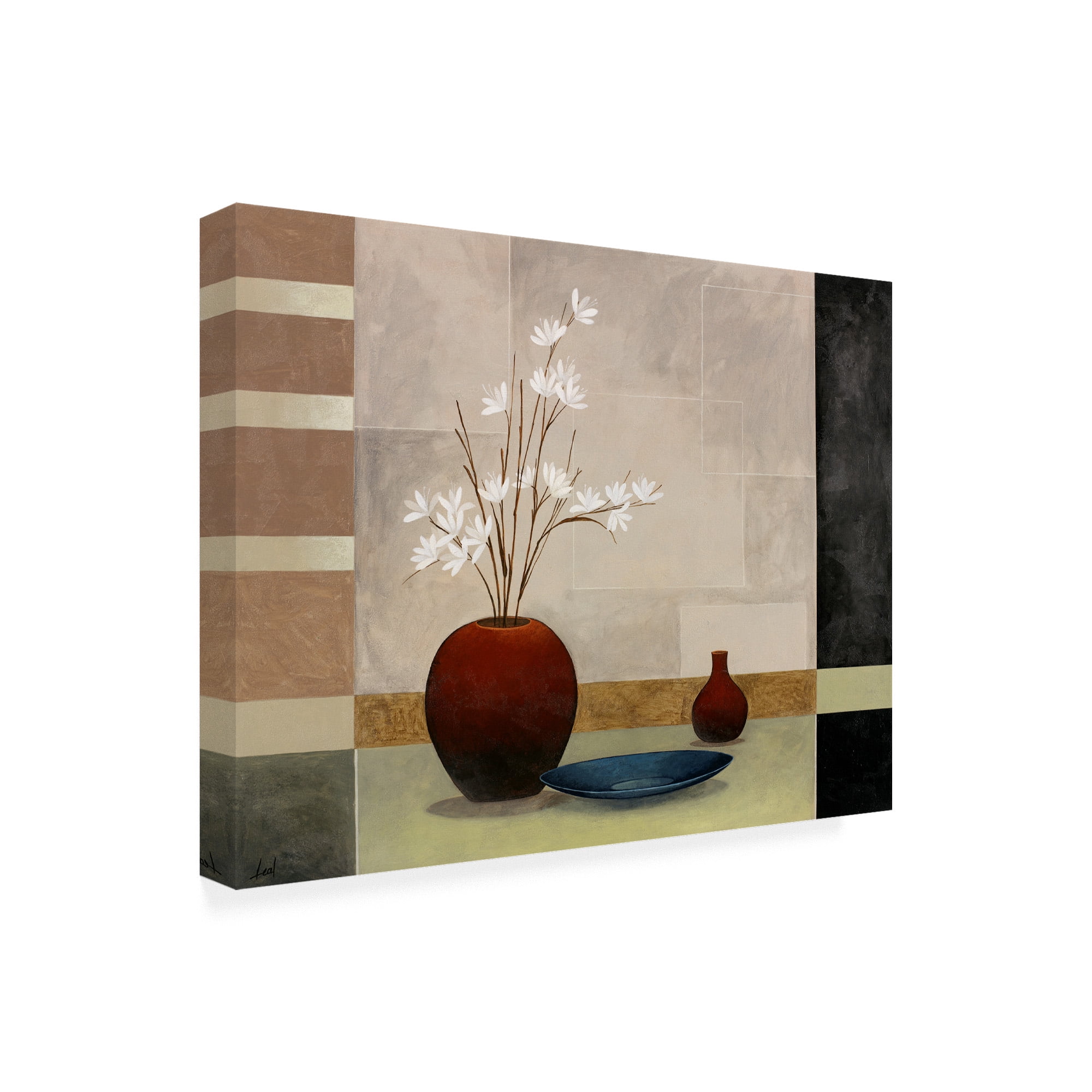 Trademark Fine Art 'Tall Branch Flowers In Red 2' Canvas Art by Pablo Esteban