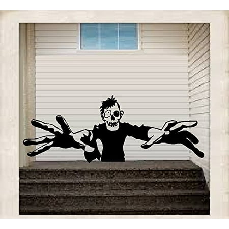 HALLOWEEN DECOR ~ SCARY MONSTER ~ HALLOWEEN: WALL OR WINDOW DECAL, 13" X 34" THESE ARE NOT WINDOW CLINGS