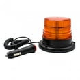 thumbnail image 2 of Ximing 24 LED Strobe Warning Light Beacon Light Car Forklift Tractor Flashing Light Orange Round Base, 2 of 10