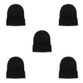 thumbnail image 3 of Qarigey Beanie Hats Gorros de punto Otoño Skullcap Candy Color Thermal Trendy Manga Accesorios para el cabello para deportes al aire libre Type2 NO2, 3 of 6