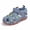 Blue, variant on GYMEPIC Girl Sandals Outdoor Beach Shoes Protective TPR Sole Kids Summer Camp