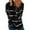 Black, variant on Lulshou Striped Hooded Pullover Sweatshirt - Women's Fashion Casual Stripe Print Hooded Long Sleeve Loose T Shirt Tops Hooded Pullover Sweatshirt Pocket