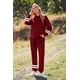 thumbnail image 3 of Conjunto Deportivo PRETTYGARDEN a Rayas Vino Tinto XL, 3 of 8