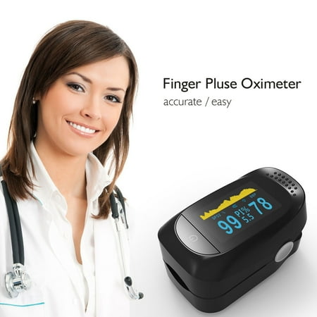 Digital Pulse Analyzer TOPCHANCES Pulse Reader Oximeter, Accurate Finger Tip Pulse Oximeter Digital SP02 Pediatric Pulse Oximeter with 8 Hours Sleep Heart Rate Monitor for Family Parents Adults ()
