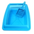 thumbnail image 2 of Caja de arena para gatos Colco Complimentos de Domesticos 37 x 26 x 11 cm Azul, 2 of 8