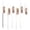 6Pcs, variant on Stakes for Indoor Pure Copper Electroculture Spiral Garden Trellis Copper Support Stakes for Climbing Vines & Vertical Growth Gardens Patios