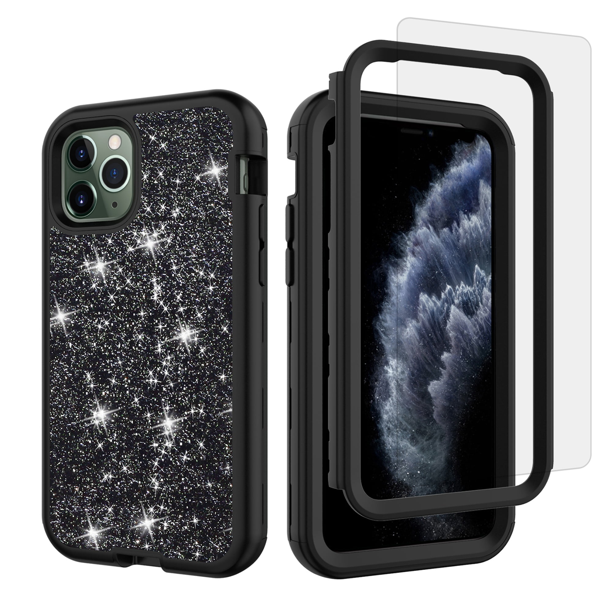 iPhone 11 Pro Max Case, Dteck FullBody Hybrid Shockproof Rugged Bumper