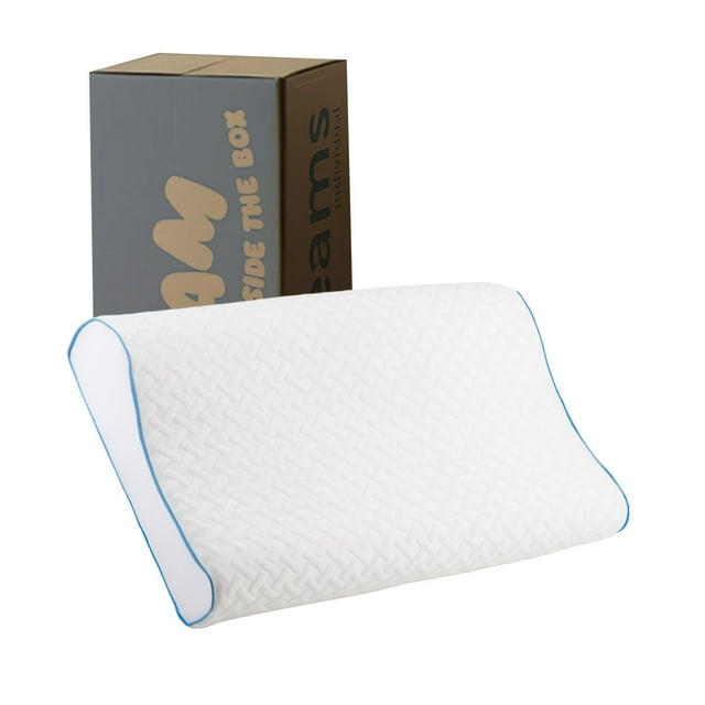 Almohada Ortopédica Cervical Memory Foam Estándar Espuma Viscoelástica Colordreams blanco Estandar
