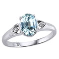 thumbnail image 2 of Tommaso Design� Genuine Aquamarine Ring, 2 of 9