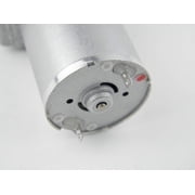 CHANCS DC Worm Gear Motor 370WG 6V DC High Torque 40RPM Engine Mini Turbine Worm Fixed Seat