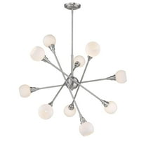 6 Light Chandelier-Matte Black Finish Z-Lite 6015-6Mb