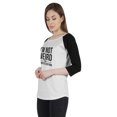 thumbnail image 4 of Inkmeso Women Raglan Tshirt Sarcastic Quote Im Not Weird Im Limited Edition Graphic Top, 4 of 9