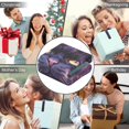 thumbnail image 5 of Forest Black Cat Wearable Blanket Hoodies for Women Men Adults Cat Lovers Soft Cozy Purple Butterfly Cats Hooded Blankets for Bedding Travel Decor Birthday Gifts 50×60 Inch, 5 of 5
