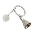 thumbnail image 5 of CIMAXIC Badminton Keychains 5pcs Badminton Ball Racket Metal Keychain Key Ring Sports Gift Key Accessories for Car Keys Bag Charm Handbag,1.85"X0.59"X0.12", 5 of 5