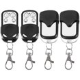 thumbnail image 4 of VEEKI Car Garage Door Remote Keychain,4pcs Universal Cloning Wireless Remote Control Key Fob for Car Garage Door Gate 433mhz24056028, 4 of 5