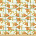 thumbnail image 2 of Ambesonne Goldfish Fabric by the Yard Upholstery, Exotic Aquarium Orange, 1 Yard, Orange Pale Orange, 2 of 5