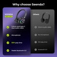 thumbnail image 4 of Seenda Kids Bluetooth Headphones with Microphone, 55Hrs Wireless/Wired Dual Mode, RGB Lights, 3.5mm/USB-C Cable, Comfort Fit for Children (HEO-204), 4 of 9
