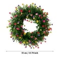 thumbnail image 3 of Clearance Sale! Lssam Wreaths Wreaths for Front Door Color Wreath Colorful Spring/Summer Wreath Artificial Flower Door Wreath Decoration, 3 of 7