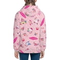 thumbnail image 4 of Lsque Sanrio Patten Youth Hoodie Sweatshirt Pullover with Kangaroo Pocket Boys and Girls Hoodie Warm Hoodie for Kids, 4 of 8