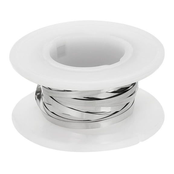 Flat Heater Wire 16.4 Ft Length 2mm Width 0.1mm Thickness for Heating Elements