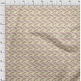thumbnail image 4 of oneOone Silk Tabby Dark Rose Brown Fabric Leaves Craft Projects Decor Fabric Printed By The Yard 42 Inch Wide, 4 of 5