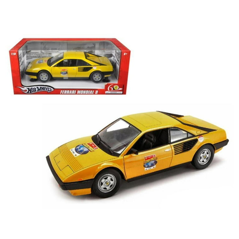 Ferrari Mondial 8 Yellow 60 Anniversary Edition 1/18 Diecast