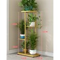 thumbnail image 5 of Gemdeck 3/4 Tiers Plant Stands Flower Pots Storage Rack Display Shelf, Golden, 5 of 5